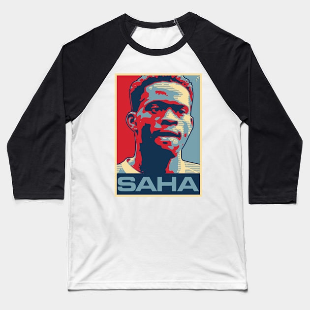 Saha Baseball T-Shirt by DAFTFISH